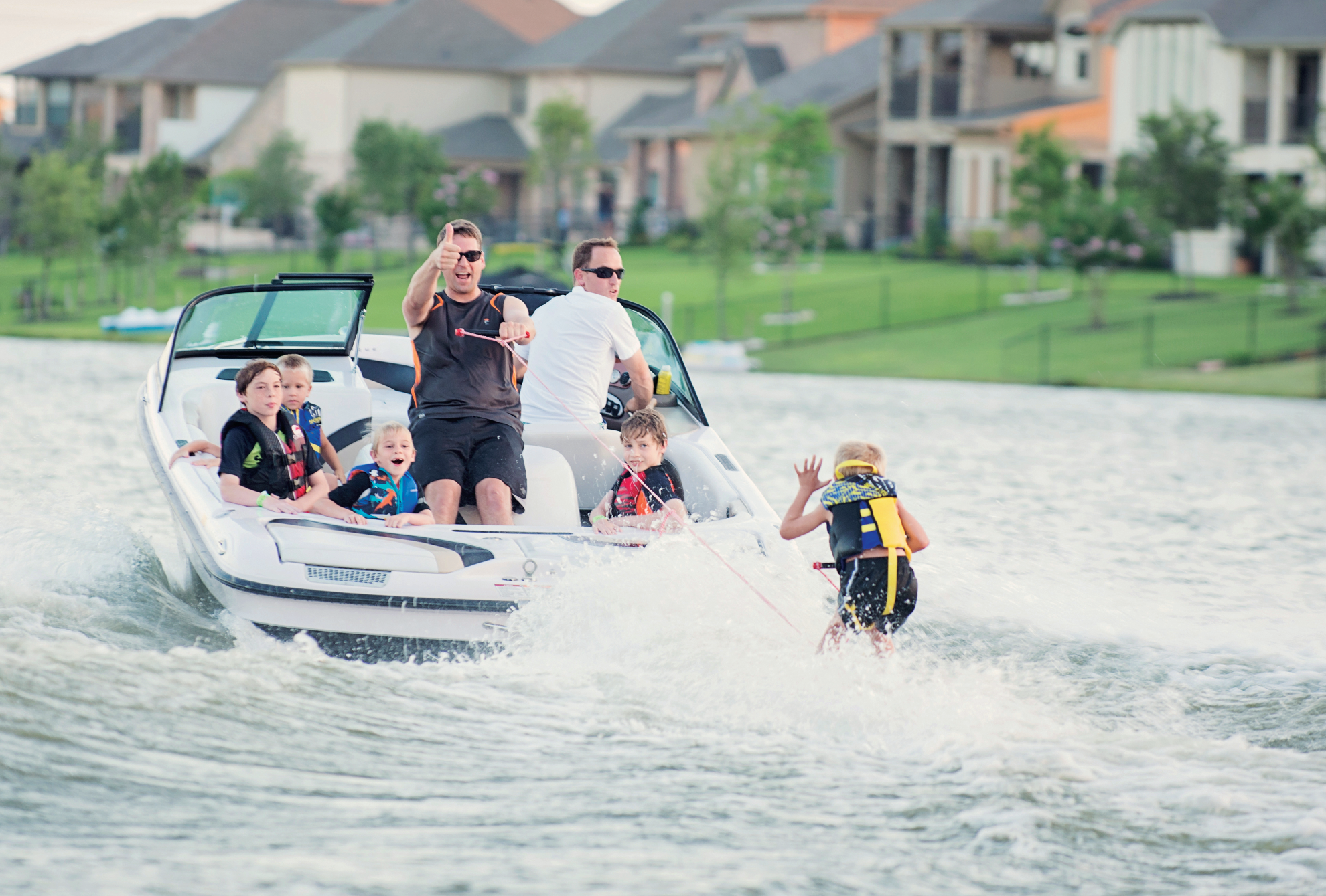 Scenic lake and amenities